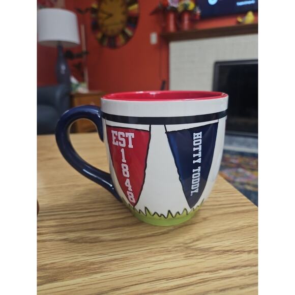 Ole Miss Rebels Flags NCAA 14oz Coffee Mug by Glory Haus Kalyn Dunks Designs EUC - Picture 1 of 6